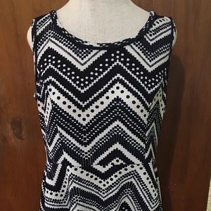 Papermoon Stitch Fix Women’s Dress Chevron Sz XL